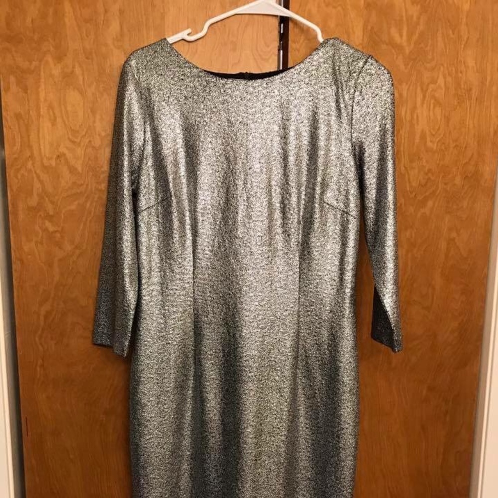 Women’s silver dress
